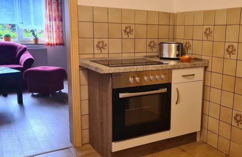 Wilhelmsthal Apartment | Spacious holiday home (100 sqm) for up to 5 people with a covered terrace
