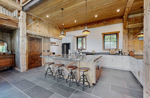 Dayton House | Spacious home w/full kitchen, convenient location & great views - near lake