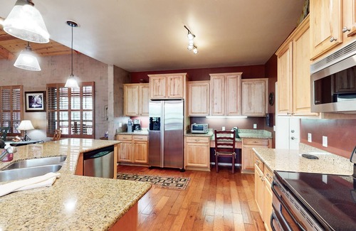 Torreon House | Spacious home with fireplace, multiple patios, balcony & grill