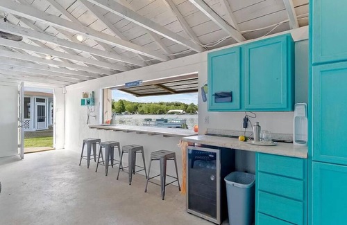 Stroh House | Spacious House + boat house on clear, sandy-bottom lake. Arcade + Billiards room