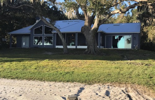 Candler House | Spacious Lake House with Dock and Private Beach