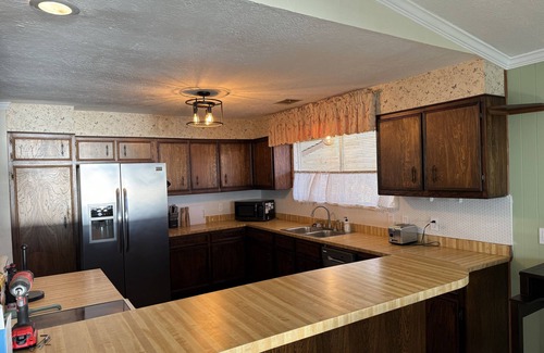 West Livingston House | Spacious Lakefront Getaway: Pet-Friendly Retreat w/Dock and Stunning Lake Views