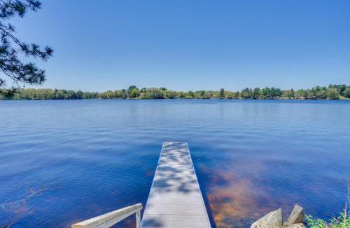 Chetek House | Spacious Lakefront New Auburn Home with Sunroom