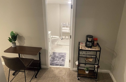 Champaign House | Spacious, remodeled 4-bedroom home with WiFi, AC, fire pit in charming Champaign