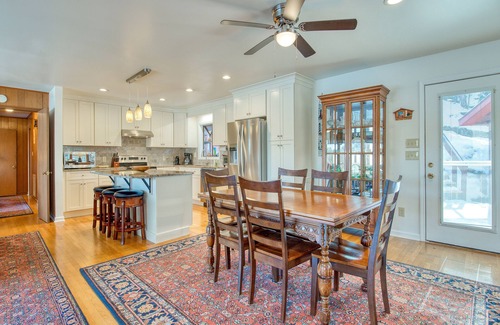 Lake Junaluska House | Spacious two-story lakefront home with lake views, balcony, AC, pool & tennis
