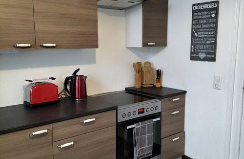 Tribsees Apartment | Spacious vacation apartment in the old train station between the coasts