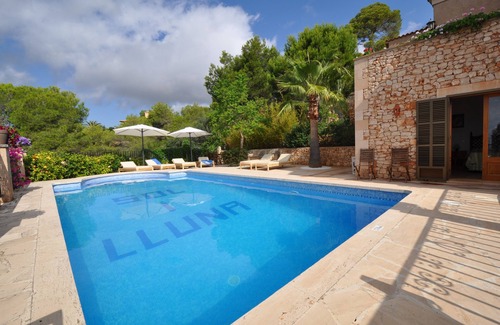S Horta Villa | Spacious villa with stunning views of Cala D'or, Porto Petro and Porto Colom