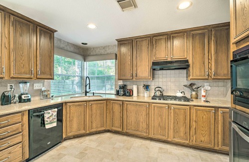 Alden Bridge House | Spacious Woodlands Home: Pool & Outdoor Oasis