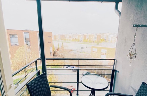 Herttoniemi Apartment | Specious roofapartment apartment, tropical velvet