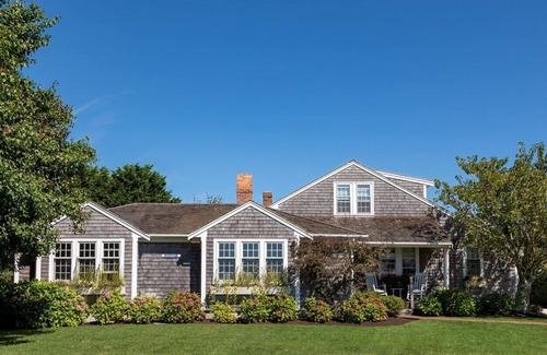 Siasconset House | Spindrift: 4 BR/4 BA home with central AC. One-bed cottage also available.