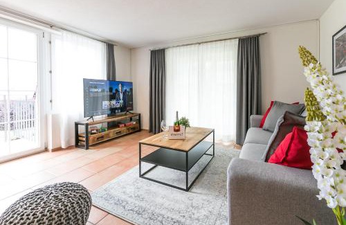 Brienz Apartment | Spirit Apartments - Balkon mit Seesicht - Parkplatz