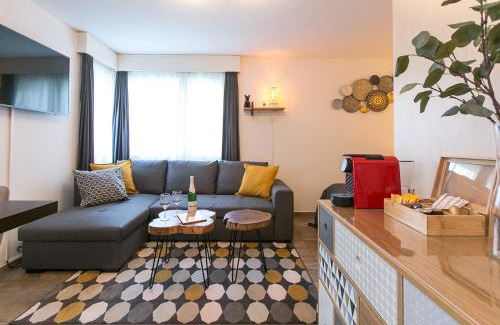 Engelberg Apartment | Spirit Apartments - Studio 2 - Küche - Parkplatz