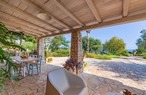 Tiggiano Villa | Splendid sea view villa with large garden near Santa Maria di Leuca