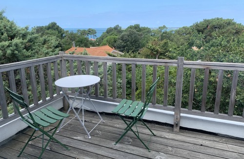Pyla-sur-Mer Villa | Splendid villa decor, great sea view terrace 14/16 pers - only fifteen