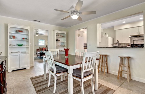 Nokomis House | Sprawling Island Retreat with New Pool, Spa, and Private Gulf Beach Access!