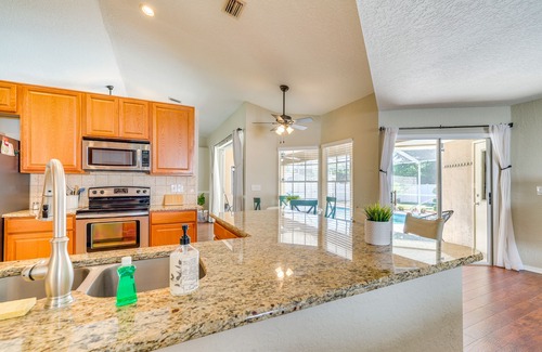 Spring Hill House | Spring Hill Home w/Private Yard & Heated Pool!