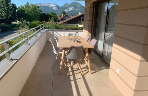 Saint-Jorioz Apartment | ST-JORIOZ, Lake Annecy, SUPERB recent T3 apartment, fully equipped, ideal location