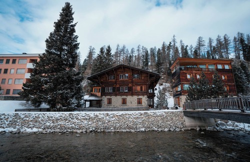 Sankt Moritz-Bad Apartment | (St.Moritz) Chalet 3bedr+parking