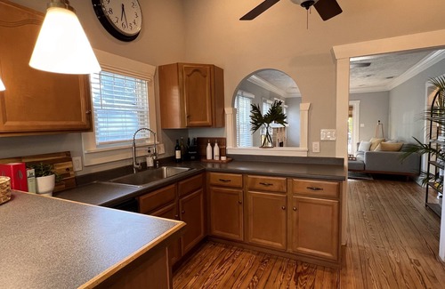 Crescent Lake House | St. Pete Bungalow with Amazing Yard steps from Crescent Lake!