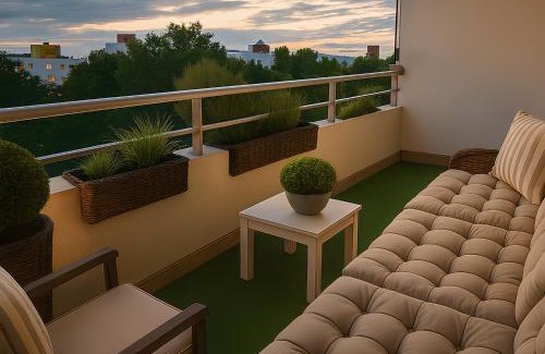 Karthause Apartment | StadtLicht Wohnung mit Balkon