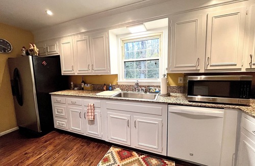 North Stamford House | Stamford Serenity: Cozy Pondside Haven: 3 Beds : 2.5 Bathrooms : In-Ground Pool