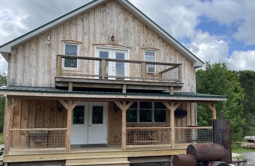 Huntsburg Apartment | Stay in our cozy Maple Syrup Sugarhouse at Butternut Maple Farm