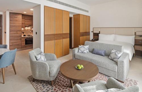 Dubai World Central Apartment | Staybridge Suites Dubai Al-Maktoum Airport by IHG
