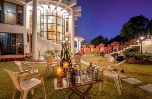 Nahan Villa | StayVista at PleasantVille with Huge Lawn Area
