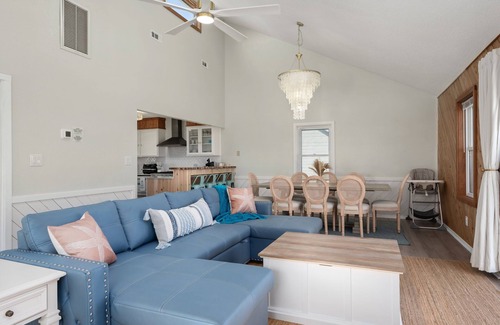 South Nags Head House | Steps to the beach,Semi-Oceanfront,Sound view,Pool,Hot tub,Family/Kid Friendly