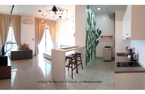 Cyberjaya Apartment | STEVLYN ARTIST STUDIO at CYBERSQUARE