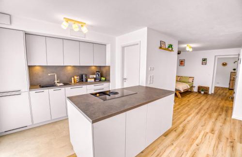 Scheyern Apartment | Stilvoll - Heimkino, Kochinsel, Parkplatz, Neubau & Mehr