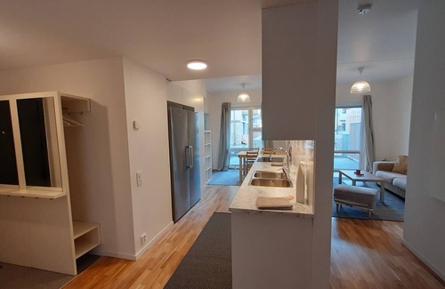 Jakobsberg Apartment | Stockholm Stylish, Lovely, Amazing & Modern Apartment +Balcony +Patio +BBQ +Park