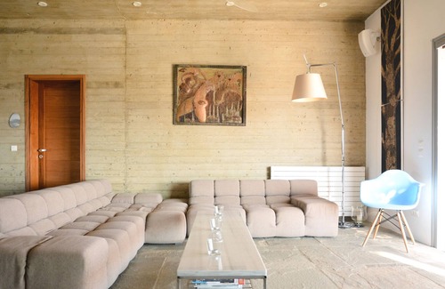Sifnos Villa | Stone architect villa, 6 suites, swimming pool at the top of the hill