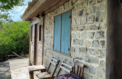 Praia Grande Ski Chalet | Stone Cottage in Pontal do Atalaia