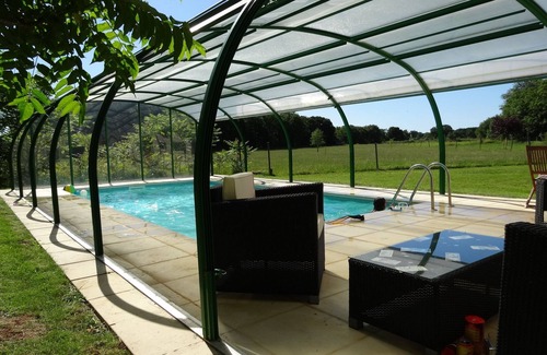 Saint-Antonin Noble Val House | Stone house with private indoor swimming pool and sauna
