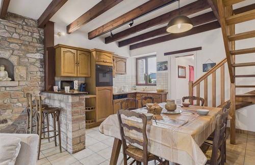 Erquy Ski Chalet | Stone house with garden for 4 people