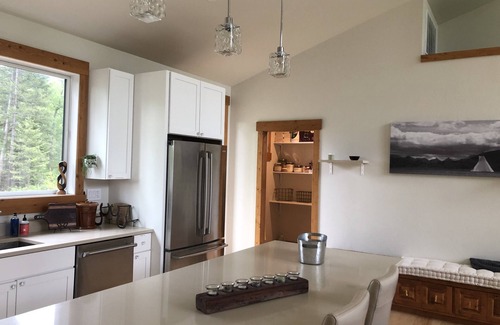 Martin City House | Stony Broke Ranch private retreat, eight miles from Glacier