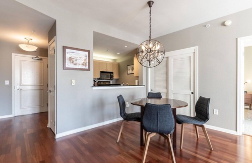 Downtown San Francisco Apartment | Striking Hayes Valley 2BR w/Balcony & Gym, near Dining, by Blueground