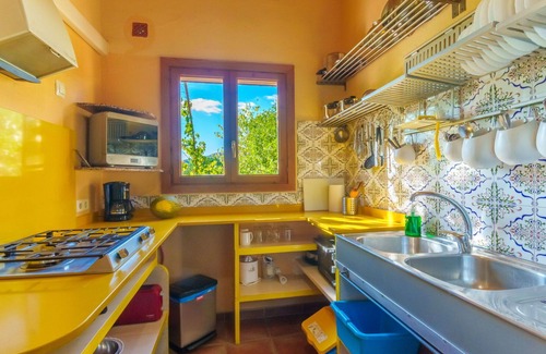 Sant Llorenc des Cardassar House | Stunning private villa for 3 guests with A/C, private pool, WIFI, TV, patio and pets allowed