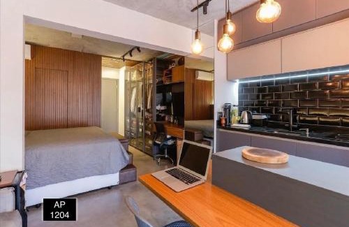 Bom Retiro Apartment | Studio 1204 Com Vista Livre e Andar Alto