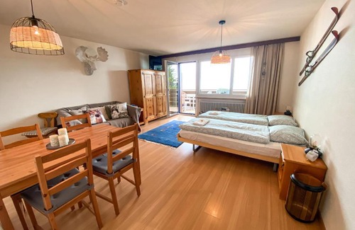 Bettmeralp Apartment | Studio Apartment Alpine Lodge (36m2) - Bettmeralp - Ski in/out - South facing, overlooking the Alps