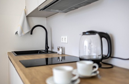 Furstenfeldbruck District Apartment | Studio Apartment "Huber Living Basic 208" with Balcony & Wi-Fi