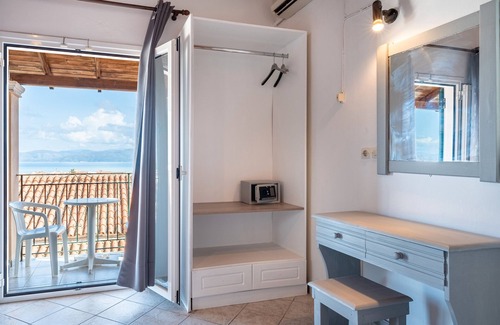 Kavos Apartment | Studio Apartment 'Kavos Panorama 120' with Sea View, Wi-Fi.