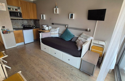 Arcachon Apartment | STUDIO, beautiful view, perfect for 1 couple and 2 children