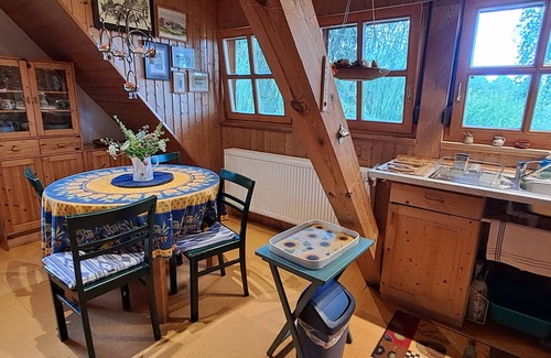 Betzenstein Apartment | Studio 'Bird's Nest' with Shared Terrace and Shared Garden