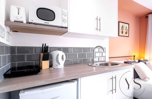 Stoke-on-Trent Apartment | Studio C Near Alton Towers + Longton Station