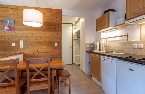 Bellentre Apartment | Studio cabin for 5 with balcony - La Plagne