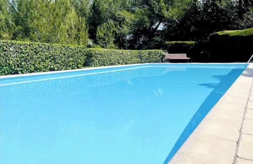 Bastide Giraud Apartment | Studio Climatisé Avec Jardin, Tennis et Piscine