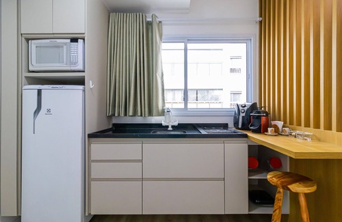 Vila Clementino Apartment | Studio Complete with Gym Close to Metro and Hospitals - ID 03