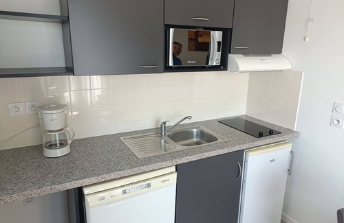 Centre Ville Rive Gauche Apartment | Studio double moderne à Rouen avec cuisine équipée